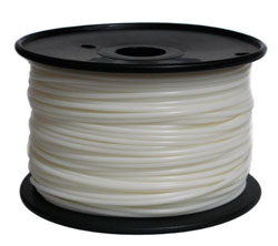 Plastic  PLA 3mm White, 1kg spool