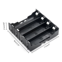 Батарейний відсік 4*18650 PCB