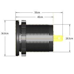 USB-зарядка DS2013H-7.2A-S QC3.0 Dual USB