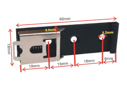 Кріплення на DIN-рейку ZL-3518