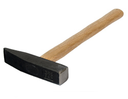 Hammer with wooden handle, 200 g, NT-0212