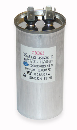 Condenser CBB-65 35uF 450VAC 50*105