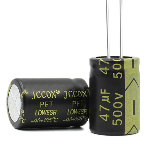 Capacitor 47uF 500V 18*25 105C [Low ESR]