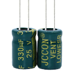 Capacitor CD110 330uF 25V 8*12 105C [Low ESR]