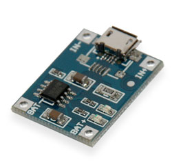 Module Charge controller Li-Ion Micro USB 5V 1A,