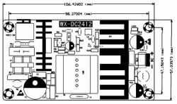 Блок питания 12V 8A