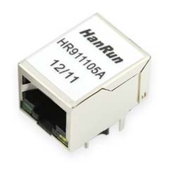 Гнездо 8P8C RJ45 HR911105A с трансформатором