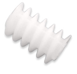  Plastic worm gear 5 teeth