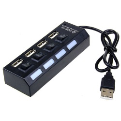 Converter USB HUB 2.0 4-port swich