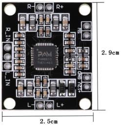 Підсилювач PAM8610 2х 15w 7-15v