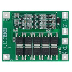 BMS security module li-ion battery 3S 40A