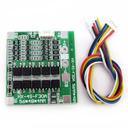 BMS security module Li-ion battery 4S 30A with balancing