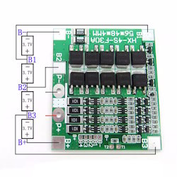 BMS security module Li-ion battery 4S 30A with balancing