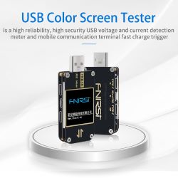 USB тестер FNB38 универсальный QC2.0 3.0 4.0 + PD3.0 2.0