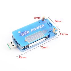 Module DC/DC 15W USB universal 1-30V CC CV QC3.0 AFC