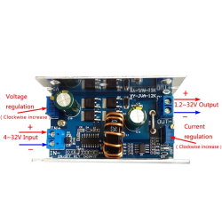 Module  DC/DC buck 12A 4-32V CC CV in package