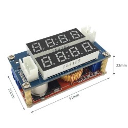 Module DC/DC XL4015 buck CC CV with indicators