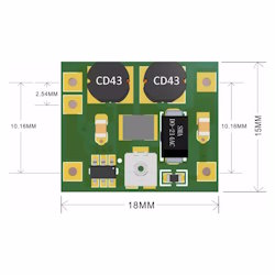 Модуль DC/DC преобразователя STEP-UP/STEP-DOWN 3-15V в 1-15V