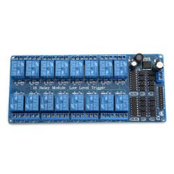 Module 51 AVR 16 12V relays with opto-decoupling