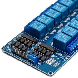 Module 51 AVR  16 5V relays with opto-decoupling