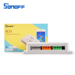 WIFI реле 4 канали 10a, в корпусі Sonoff 4ch