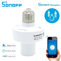 WIFI+433MHz Socket E27 400W SONOFF Slampher RF