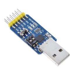 Перетворювач CP2102 інтерфейсів USB-UART, RS232 і RS485