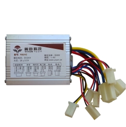 Small controller YK31C for 24V350W brush motors