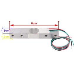 Модуль HX711AD з тензодатчиком до 20кг