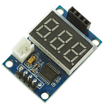 Test board for ultrasonic sensor HC-SR04