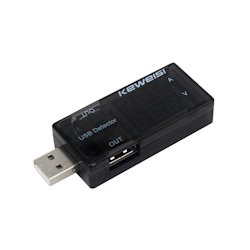 USB вольт-амперметр Keweisi тестер 3.3-9V 3A