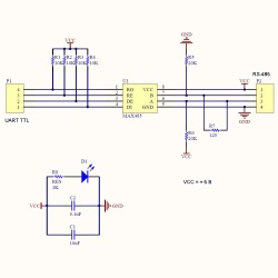 Модуль TTL to RS-485 MAX485