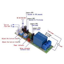 Модуль регульований таймер 5v 10a  JK11
