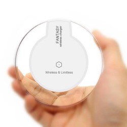 Беспроводное зарядное устройство Qi Fantasy Wireless Charger K9 белое