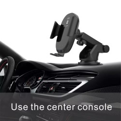  Car phone holder  Qi wireless charger D3 black