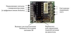 Engine Stepper with 28BYJ-48 reducer and ULN2003 board