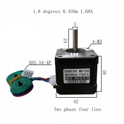 Шаговый двигатель Nema 17 42HC40-174A