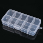 Cassette holder - organizer №1<gtran/> 128*66*22 mm, polypropylene, 10 cells<gtran/>