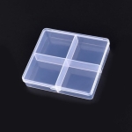 Cassette holder - organizer №22<gtran/> 94*85*20 mm, polypropylene, 4 cells<gtran/>