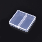 Cassette holder - organizer №23 72*63*16 mm, polypropylene, 2 cells