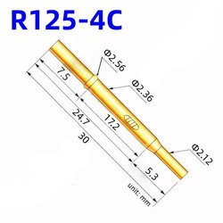 Тримач контакту Pogo Pin R125-4C