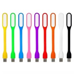 LED lamp USB flexible yellow white cold light