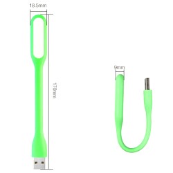 LED lamp USB flexible yellow white cold light