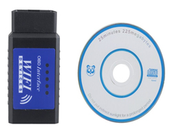 Адаптер диагностический OBD ELM327-WiFi Blue Label для Android, iPhone