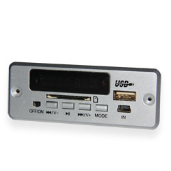  Front Panel 1526  MP3/FM/USB/SD, MMCcard/AUX/remote