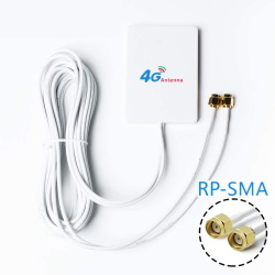 Antenna 3G/4G AH-4G-1 2xRP-SMA Male 28dbi