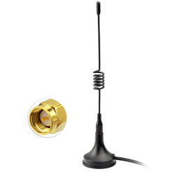 Антенна GSM 900/1800MHZ SMA Male L=121mm 5dBi 3m кабель