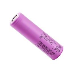 Li-ion Samsung battery INR18650-35E, 3500mAh, 13A 3C without protection