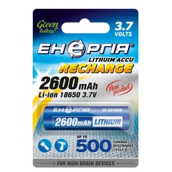 Li-Ion аккумулятор 18650 2600mAh EH ICR18650