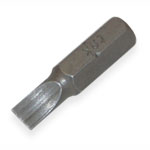 Slotted bit 5mm SL5 length 25mm